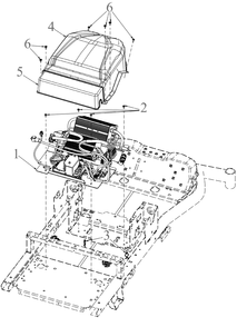 Electrical Diagram and Parts List for ZT1-42E (34BBA2CS710)(2022) Cub Cadet Lawn Tractor